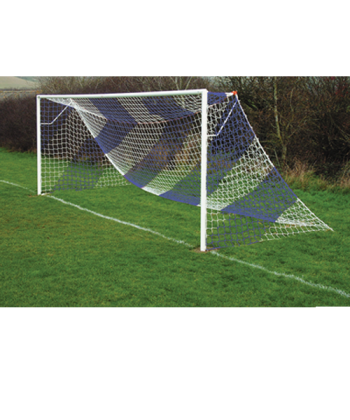Blue Striped Goal Nets